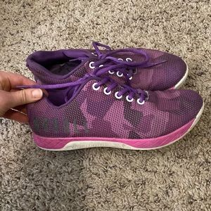 No bull purple camo trainers